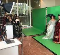 green screen fotografie